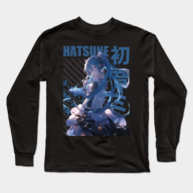 Vocaloid - Hatsune Miku #02 Long Sleeve T-Shirt by Recup-Tout